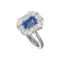 Anillo Crivelli Mujer ZAFFIRO in Oro blanco Zaffiro 326-AN-547 ZF